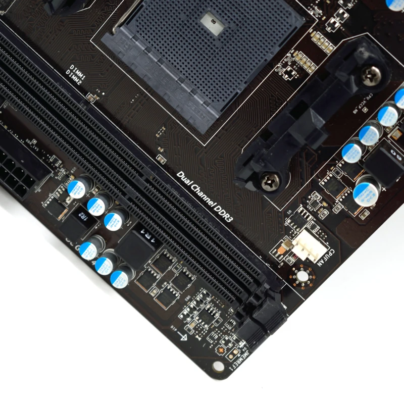 Для материнской платы MSI A55M E35 FM2/FM2 + A55 HDMI MATX/DDR3 поддерживает A10 8760 оригинальная б/у