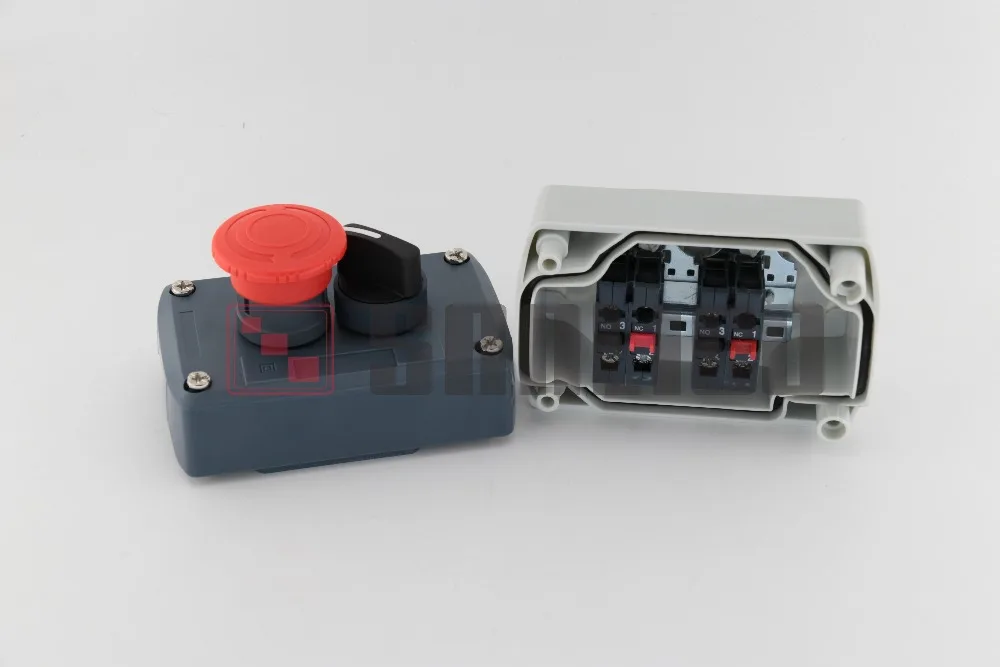 Водонепроницаемый кнопочный переключатель с панелью управления IP65 аварийный и 2