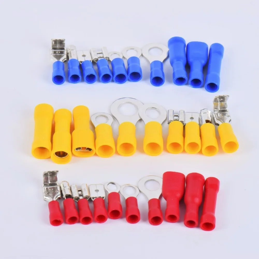 480 шт. Изолированные Наконечники провода с разъемами мама и Электрические