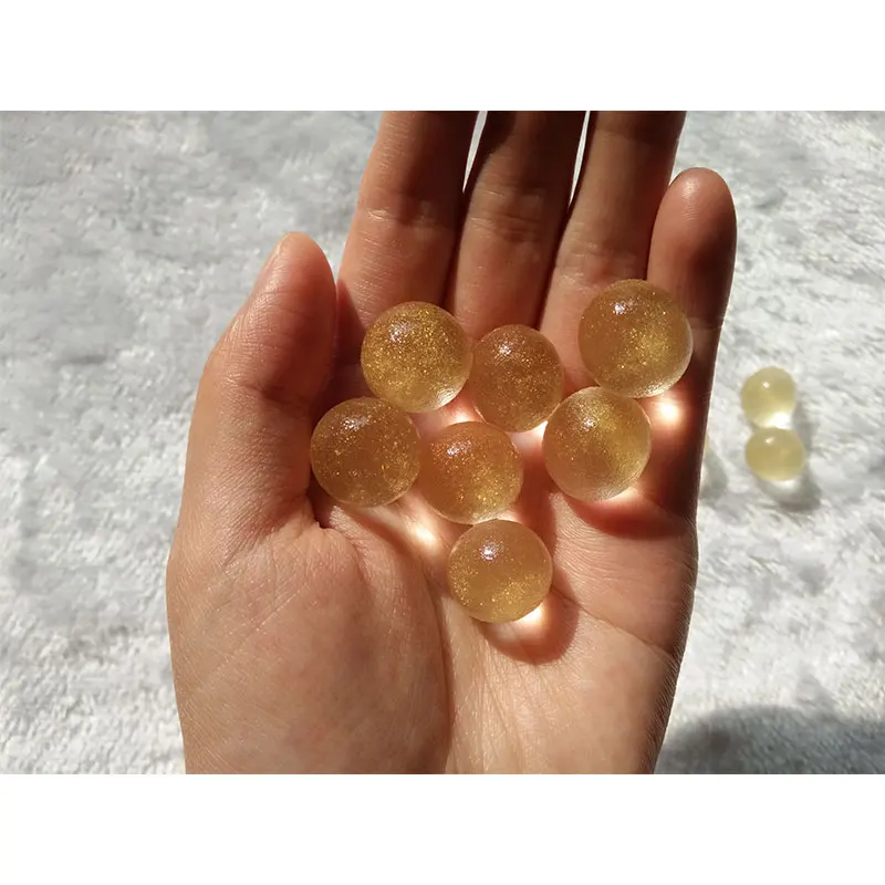 

New 1000pc Pearl Crystal Soil Beads Aqua Hydrogel Gel Jelly Orbiz Growing in Water Balls for Flower Plant Wedding Decorative Toy