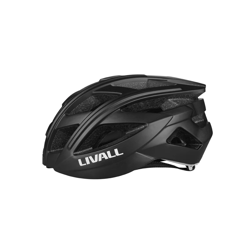 Черный LIVALL Smart Велоспорт Шлем велосипед с Bluetooth огни Музыка сфотографировать аварийной тревоги обмен Bluetooth шлем для телефона шлем с ответом на вызов - Цвет: Черный