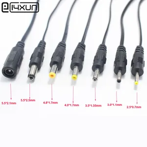 1 шт. 5,5*2,1 мм на 5,5*2,5 4,8*1,7 4,0*1,7 3,5*1,35 3,5*1,1 2,5*0,7 разделитель мощности постоянного тока * мм разъем питания постоянного тока с кабелем 15 см адаптер разветвителя питания