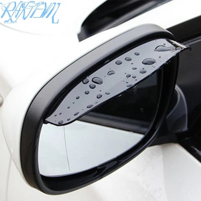 

2 шт. Авто Стайлинг Зеркало заднего вида Дождь бровей для Lada Priora седан Спорт Kalina Granta Vesta рентгеновский луч XRay