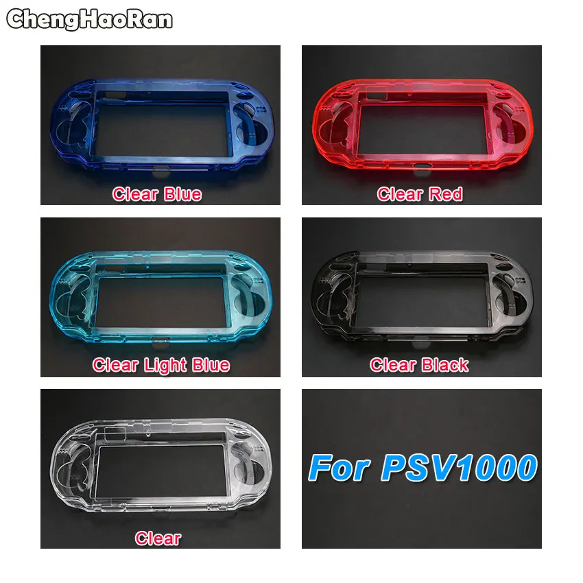ChengHaoRan защитный прозрачный хрусталь Твердый чехол накладка для Sony PS Vita PSV 1000 1001
