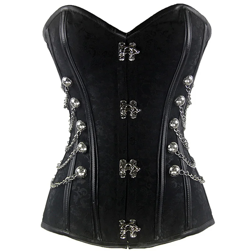 Deluxe Palace Corset Court Bodysuit Waist Trainer Party Retro Wear Corset SSY-0038