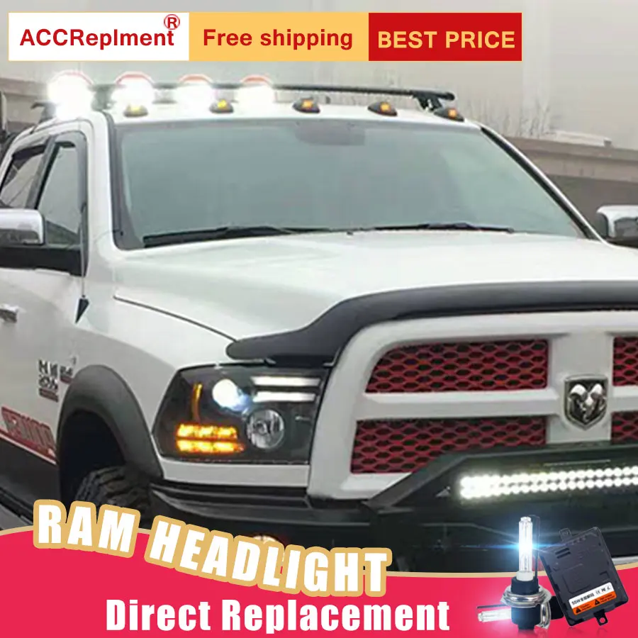 2 шт. светодиодный ные фары для Dodge Ram 2011 Автомобильные ангельские глазки