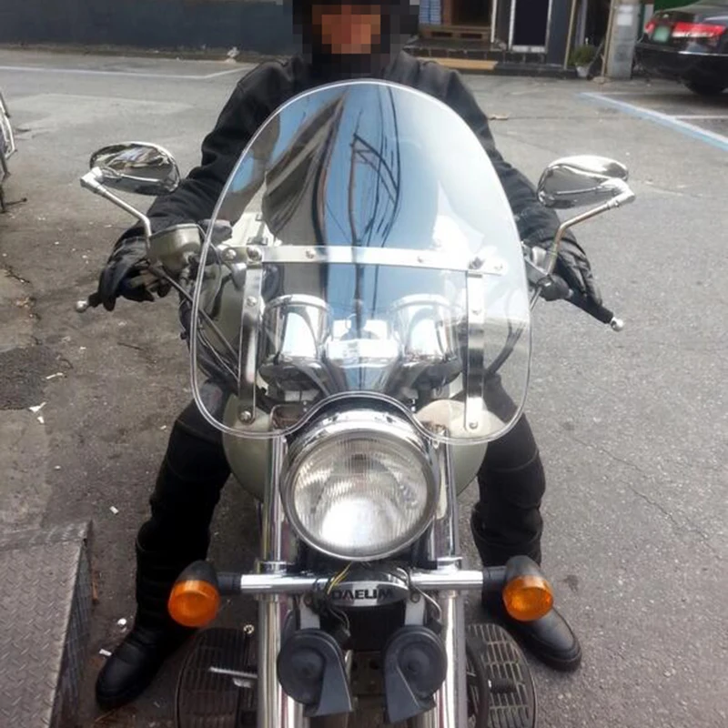 Ветровое стекло на Honda Shadow 750