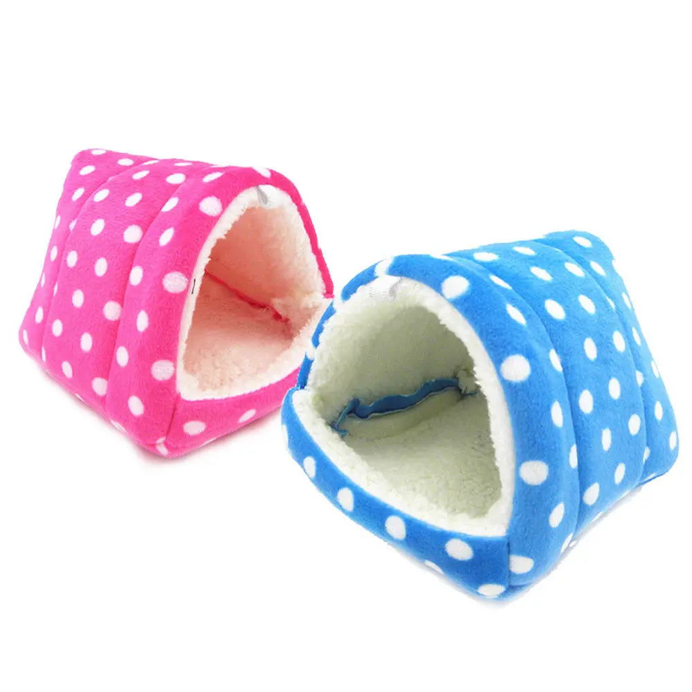 Мягкая теплая Домашняя пещера для домашних животных маленькое животное хомяк