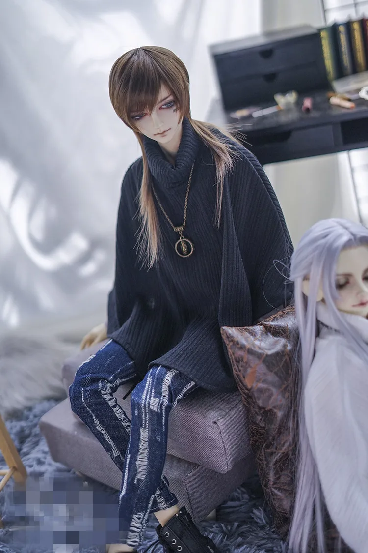 Модная новинка плащ с высоким воротником для BJD 1/4 MSD 1/3 SD13 SD17 аксессуары куклы-дяди