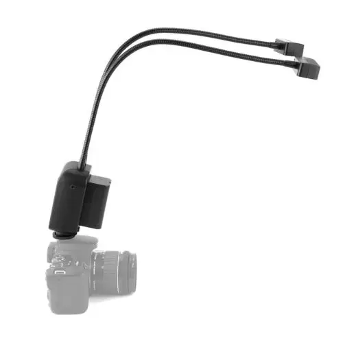 WS-2 36LED 5600k вспышка для камеры металлический шланг произвольный ЖК-дисплей микро
