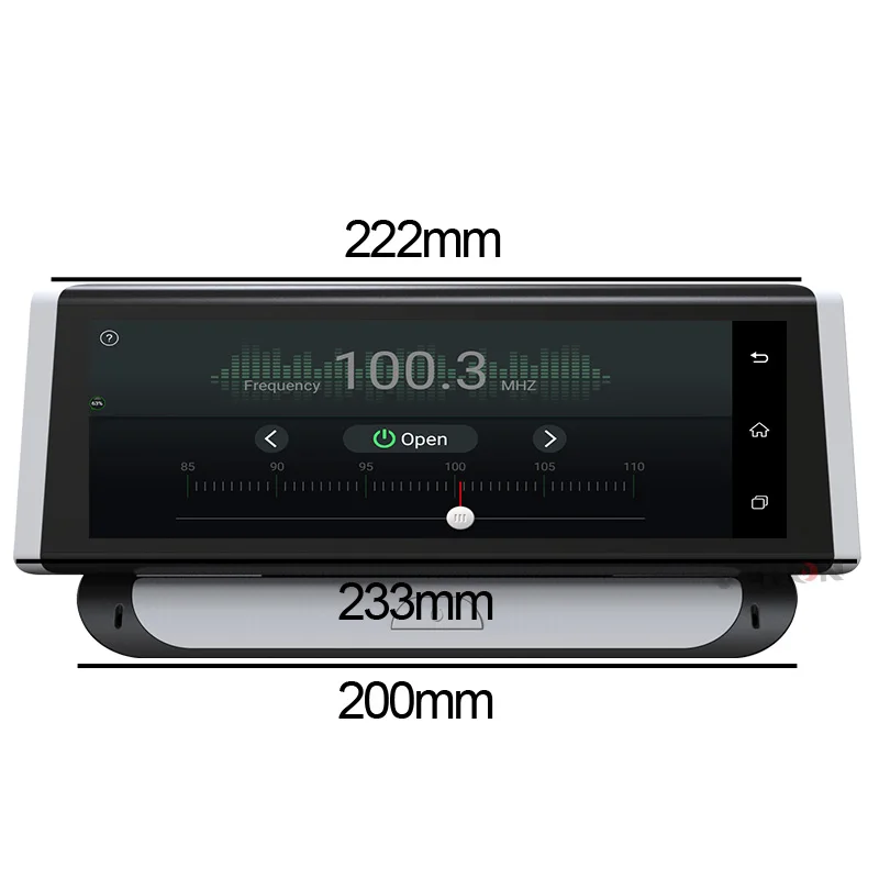 VEHON 4G ADAS Автомобильный dvr камера gps 7 84 &quotAndroid 5 1 Dashcam регистратор Full HD 1080p видео