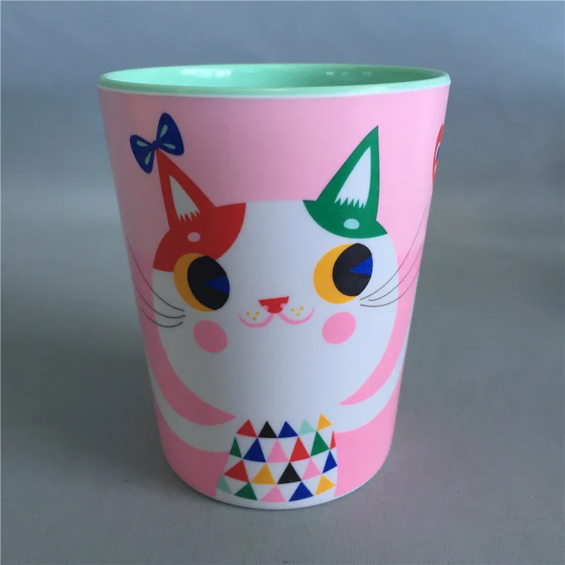 Детские чашки с рисунком из мультфильма для воды бутылки напитков детей