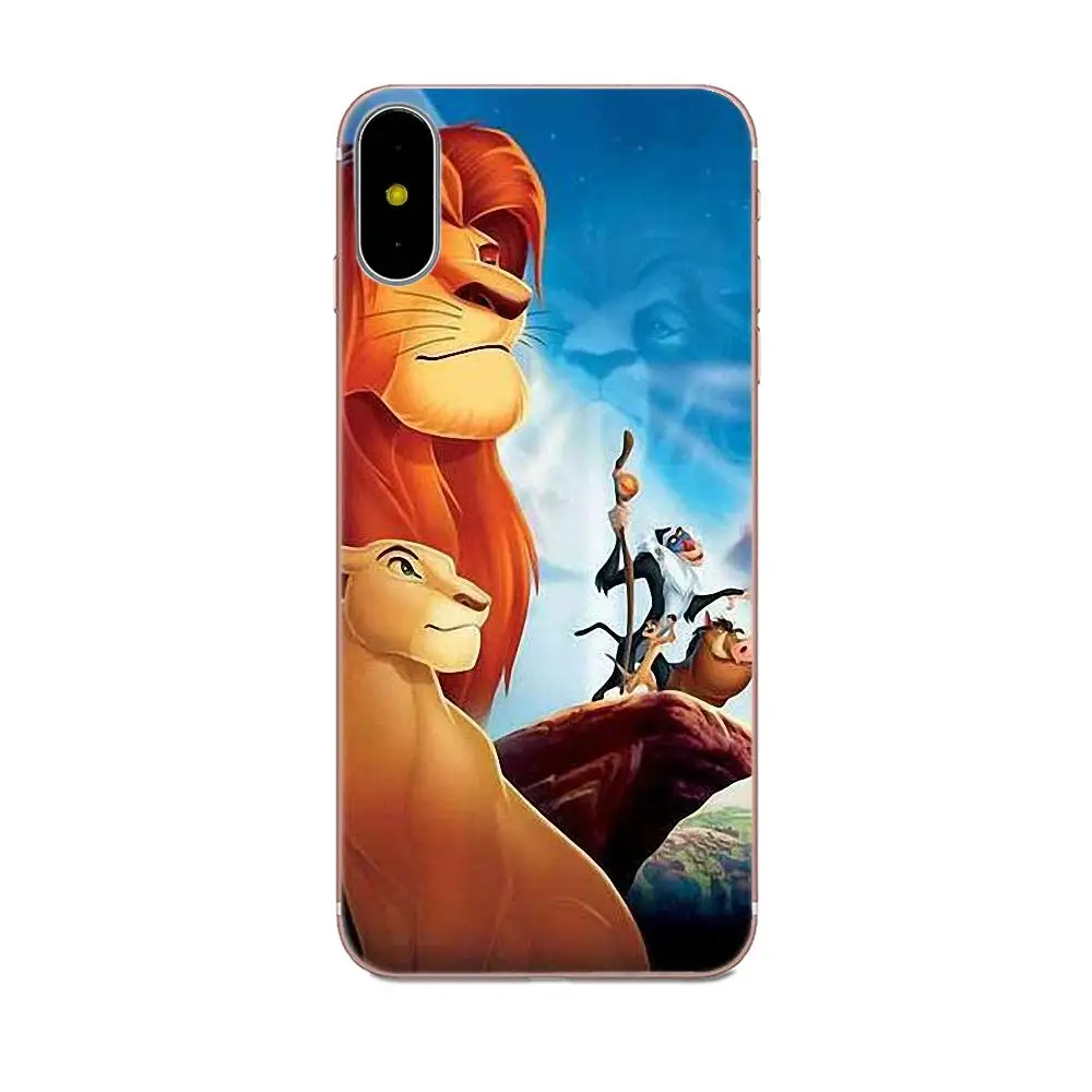 Мягкий чехол для Huawei P8 P9 P10 P20 P30 Mate 7 8 9 10 20 Lite Plus Pro 2017 Comic The Lion King Hakuna Matata | Мобильные