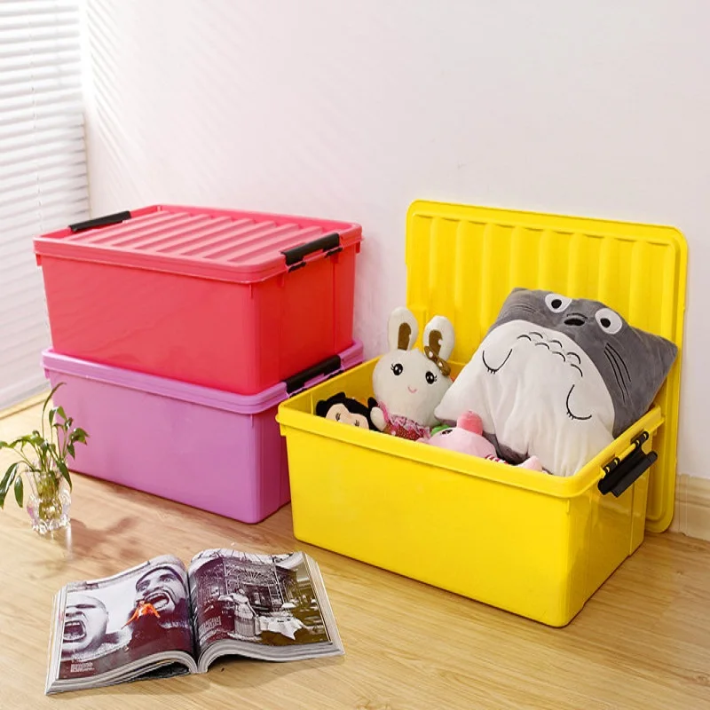 

Home office clothes plastic storage box set grooming box bed bottom storage box plastic storage box set