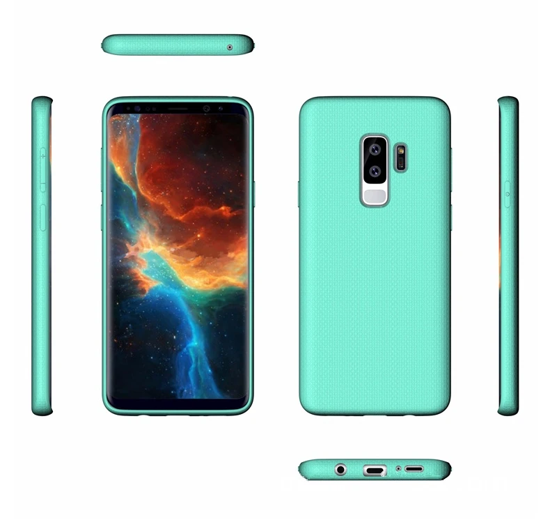 Роскошные мягкие противоскользящие чехлы для телефонов из ТПУ Samsung Galaxy S9