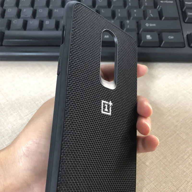 Phone Case for OnePlus 6t 5 Sandstone Silicon Nylon Bumper One plus 6 5t Cover |