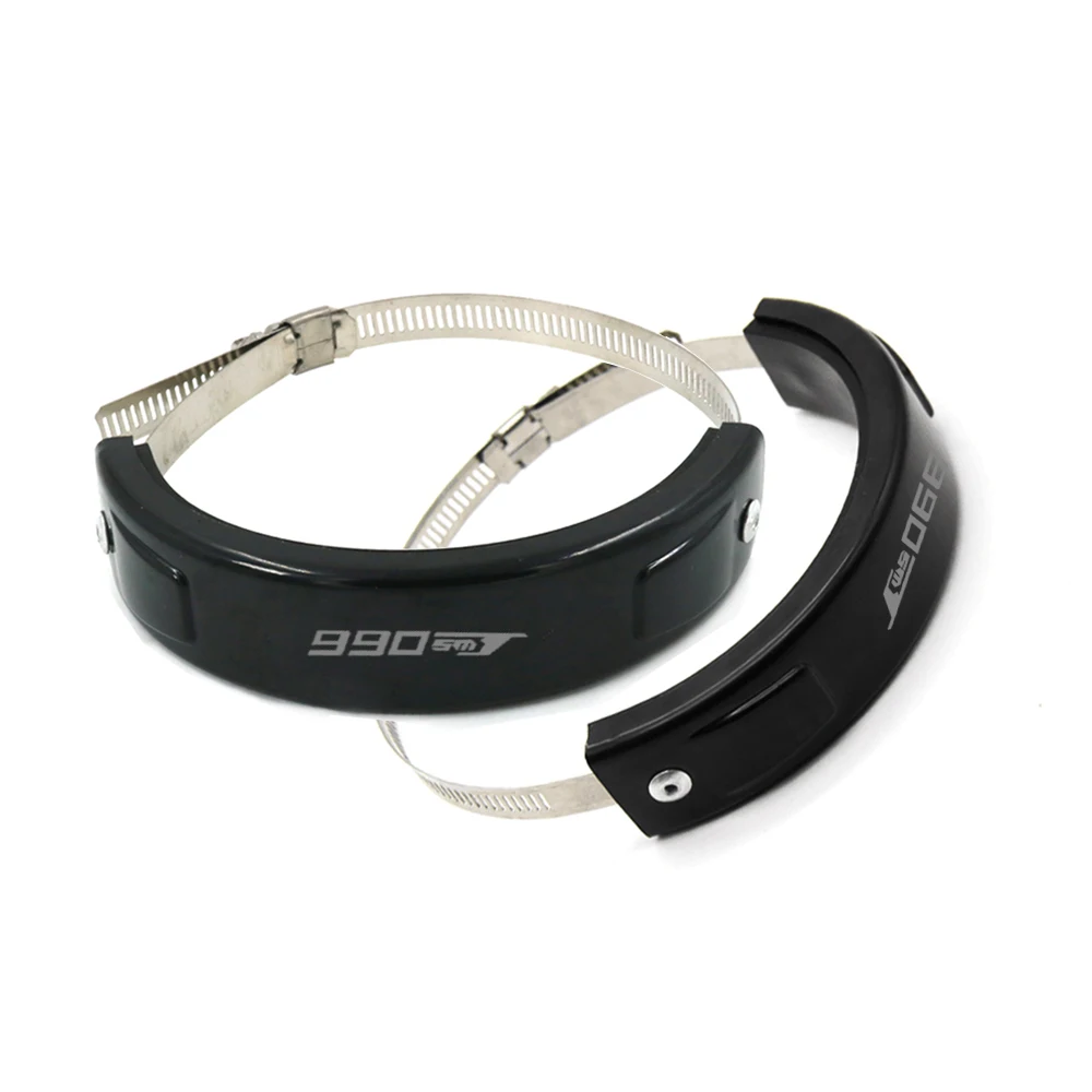 Глушитель круглый Овальный выхлопной протектор может покрыть для KTM 990 SMT