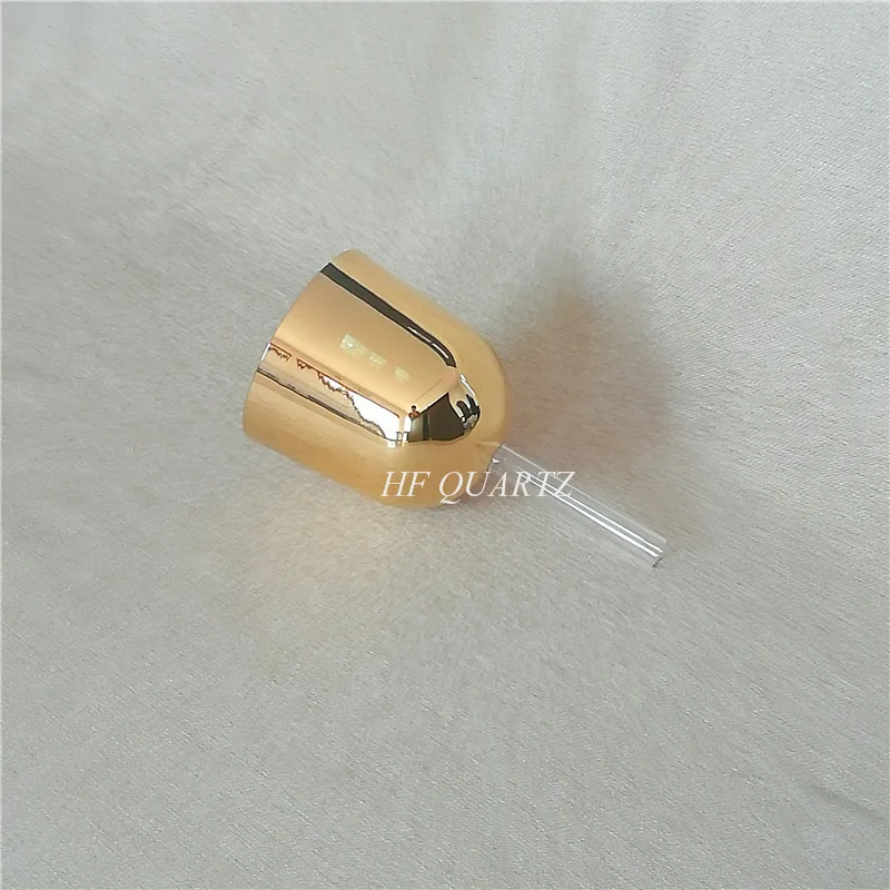 Хрустальная Поющая колокольчик HF 5th Octave 24k с золотым кристаллом или чаша ручкой