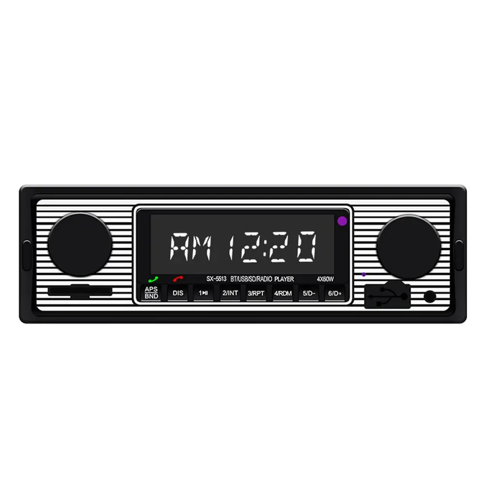 SX-5513 Автомобильный mp3 плеер цифровой FM стерео радио с пультом дистанционного управления Поддержка MP3/WMA/WAV USB2.0 12 В