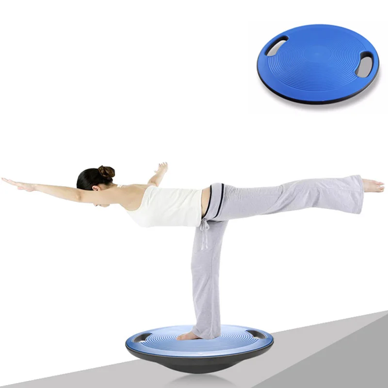 

Reedow Non Slip Balance Board ABS Yoga Wobble Bear Stability Disc Waist Wriggling Round Plate Sports Waist Twisting Exerciser