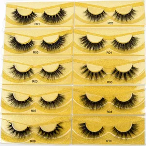 Ресницы Visofree, норковые Объемные Толстые ресницы накладные ресницы 