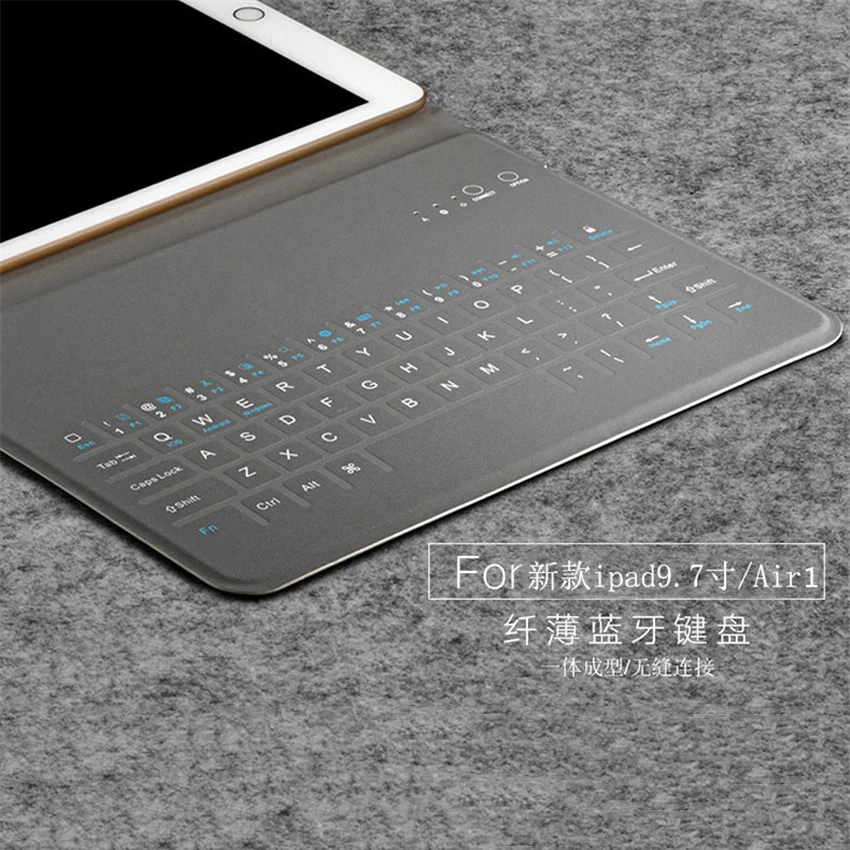 Для iPad клавиатура Портативный Смарт Флип Bluetooth Стенд чехол для 9 7 (2018)/9