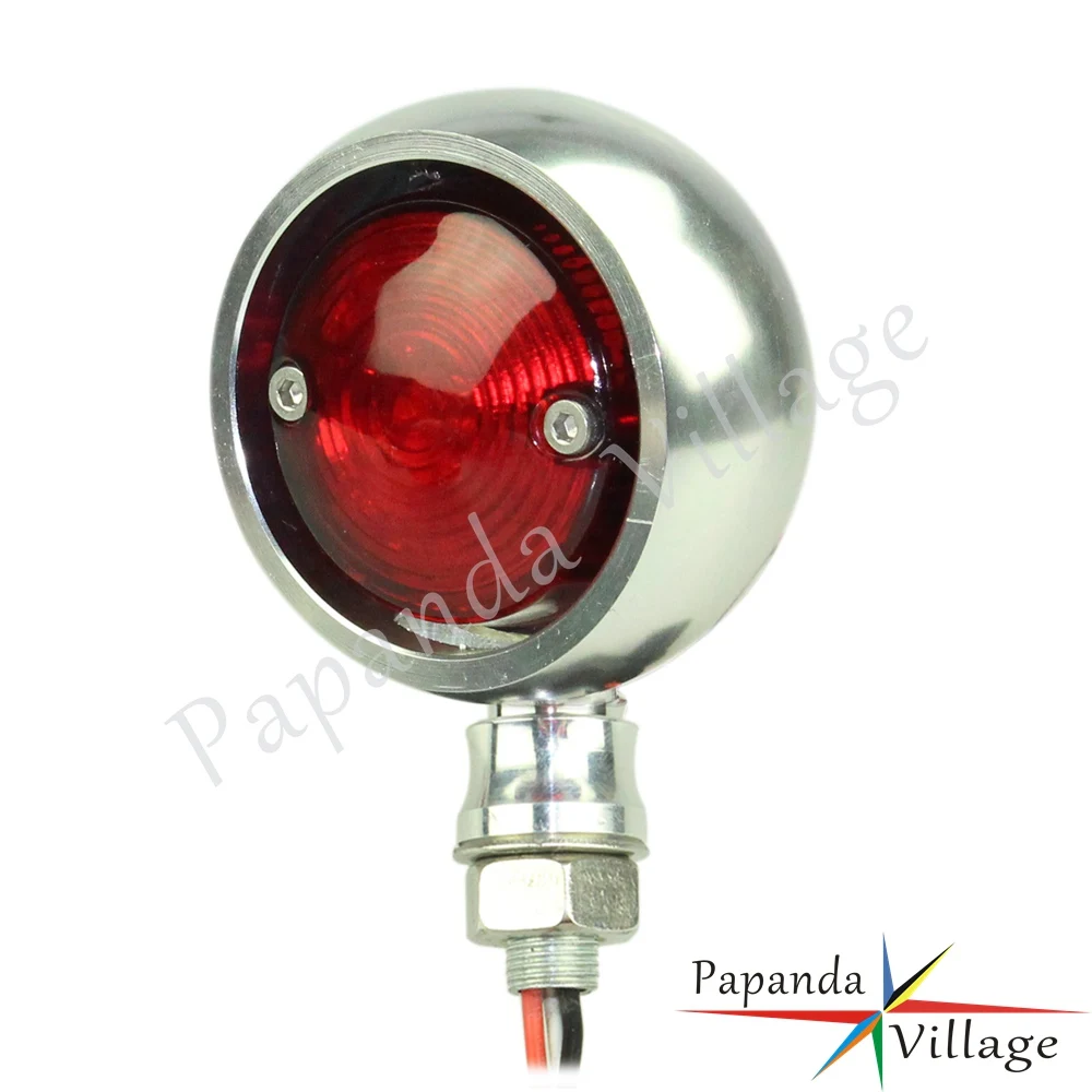 Универсальный мотоцикл 12В светодиодный задний фонарь винтажный стоп сигнал на