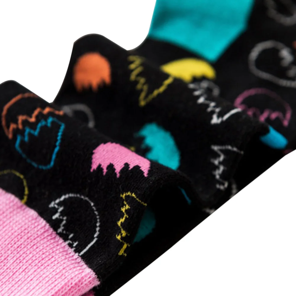 Разноцветные носки для мужчин и женщин унисекс пасхальные с изображением