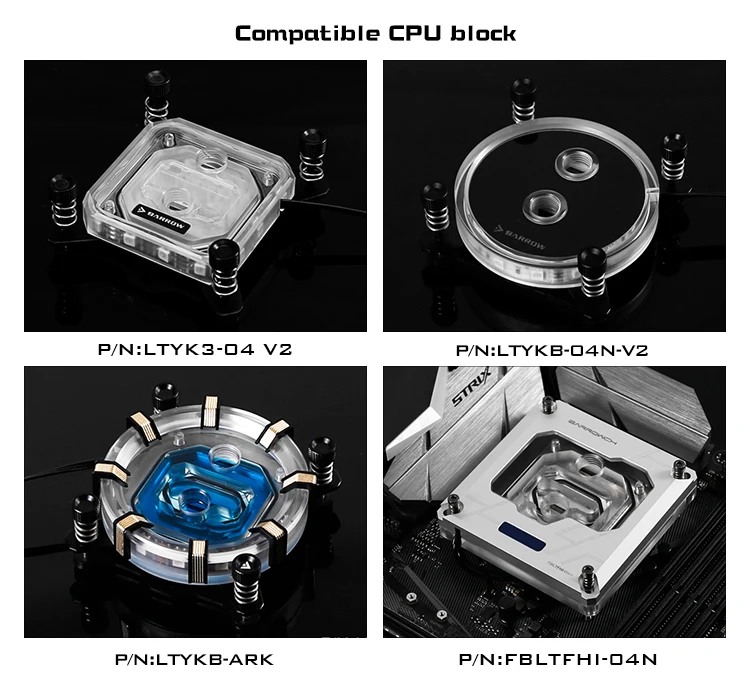 Барроу водные пути пластина для Cooler Master H500P чехол LRC2.0 охладитель воды строительный канал интегрированная плата