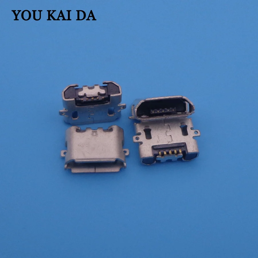 100 шт. мини разъем для зарядки порт док-станция micro 5pin usb мобильного sony U5 U5i Motorola DROI