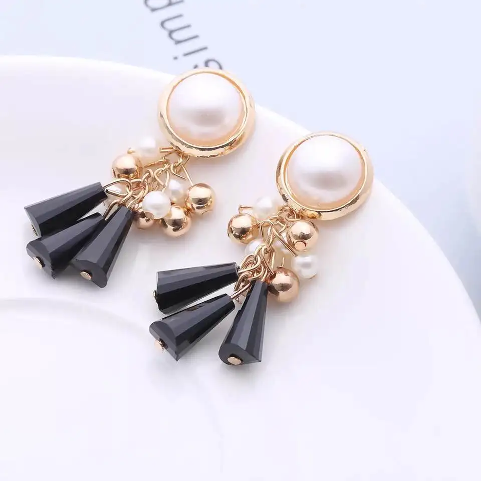 XiaYan Fashion simple and versatile handmade earrings Japanese Korean popular sweet for women 2018 | Украшения и аксессуары