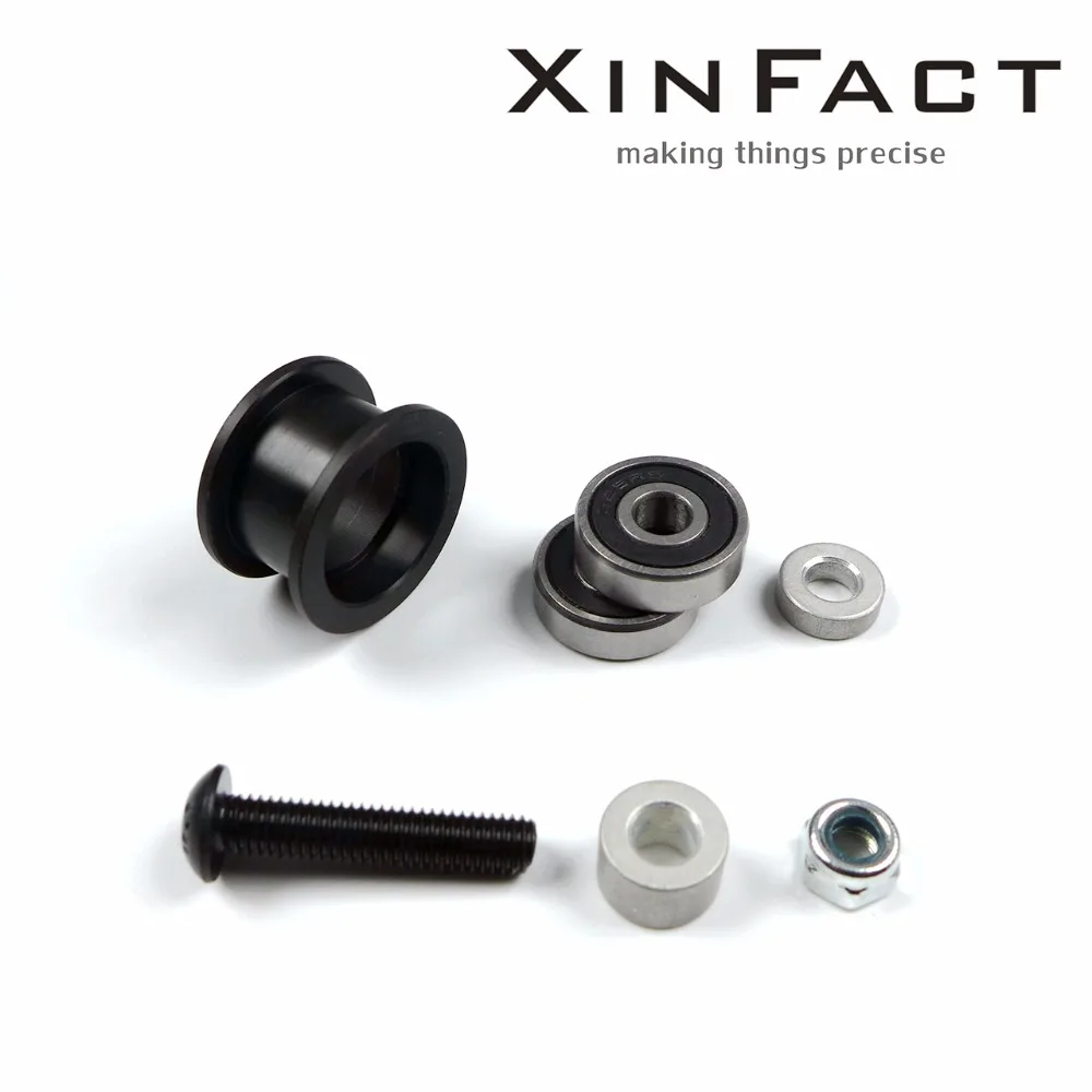 Гладкий фотографический комплект для Openbuilds V Slot rail OX CNC H type wheel Lot30|idler pulley wheel|smooth
