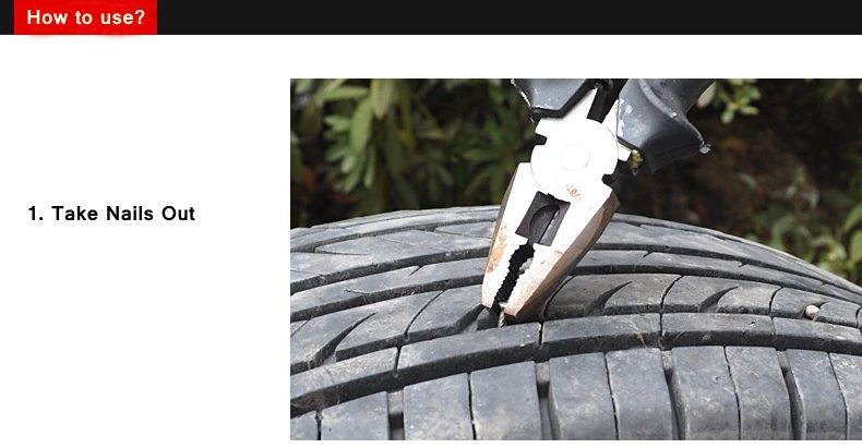 Комплект для ремонта автомобильных шин бескамерный комплект прокол в шинах