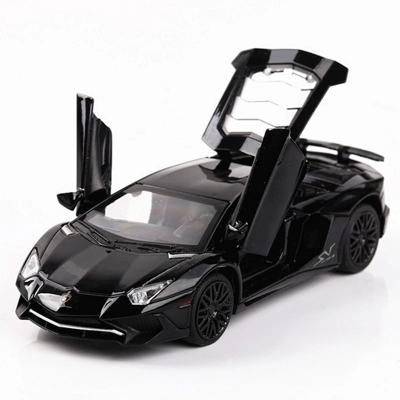 1:32 LP740 литой автомобиль Lambo металлический сплав Игрушечная модель автомобиля
