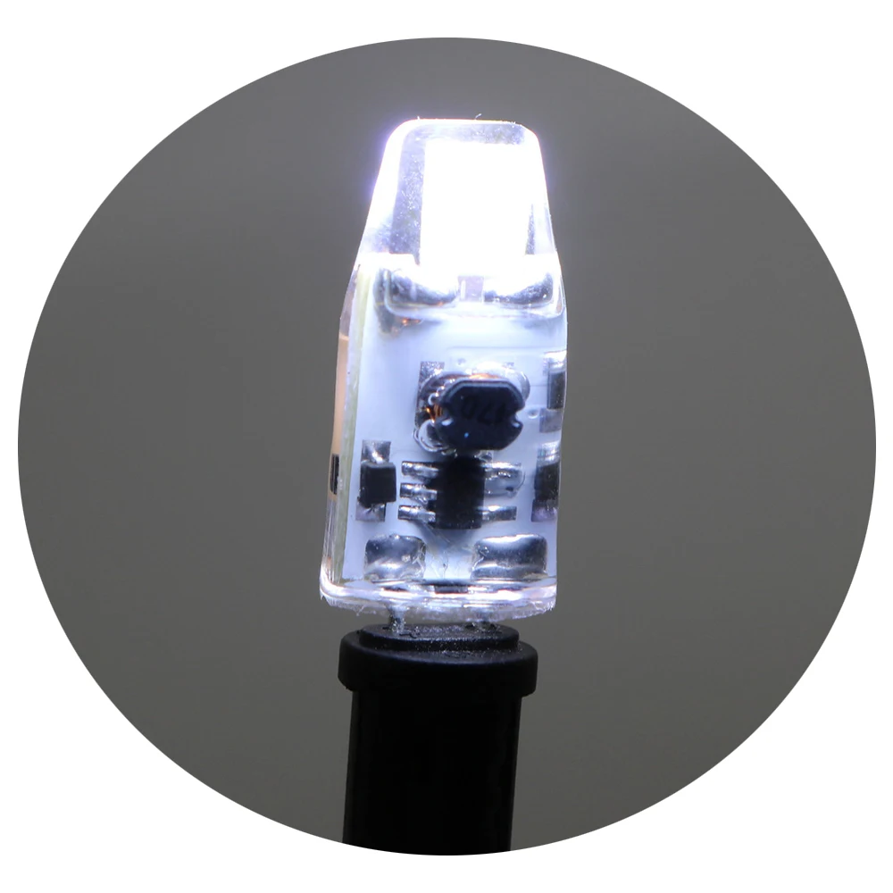 20x G4 AC DC 12V Светодиодная лампа SMD 0705 1 5 W Замена 10W галогенная угол луча