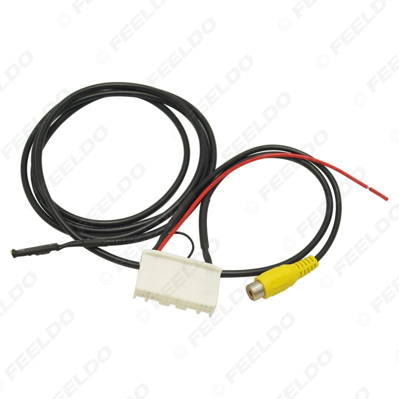 Автомобильная камера заднего вида FEELDO RCA видео преобразователь Кабель-адаптер с