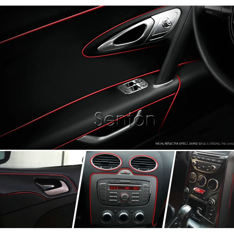 5 м украшение салона автомобиля для Toyota Renault Peugeot 307 Chevrolet Cruze BMW E39 Ford Volkswagen Passat B5