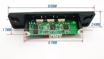 3 7 в 5 мощная MP3 WAV Плата декодера с форматом Вт + усилитель SD/MMC U диск модуль