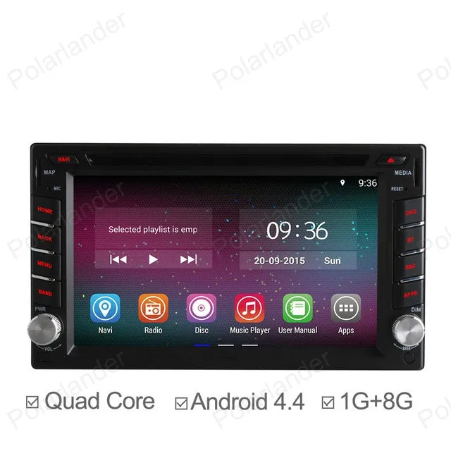 Четырехъядерный 2Din автомобильный стерео радио Универсальный сменный для Android DVD