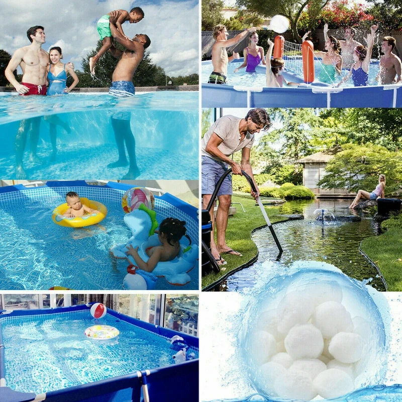 

Ball Environmental Fiber Filter Swimming Pool Filter Media Swimming Pool Cleaning
