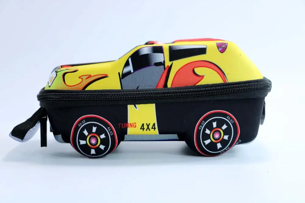 School Backpack boy 3D car children school bags for boys lovely Toddler Children's backpack s Kids | Багаж и сумки