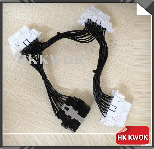 5 шт./компл. OBD2 OBD 2 сплиттер Удлинительный Y-образный кабель 1 до 3 гнездовой