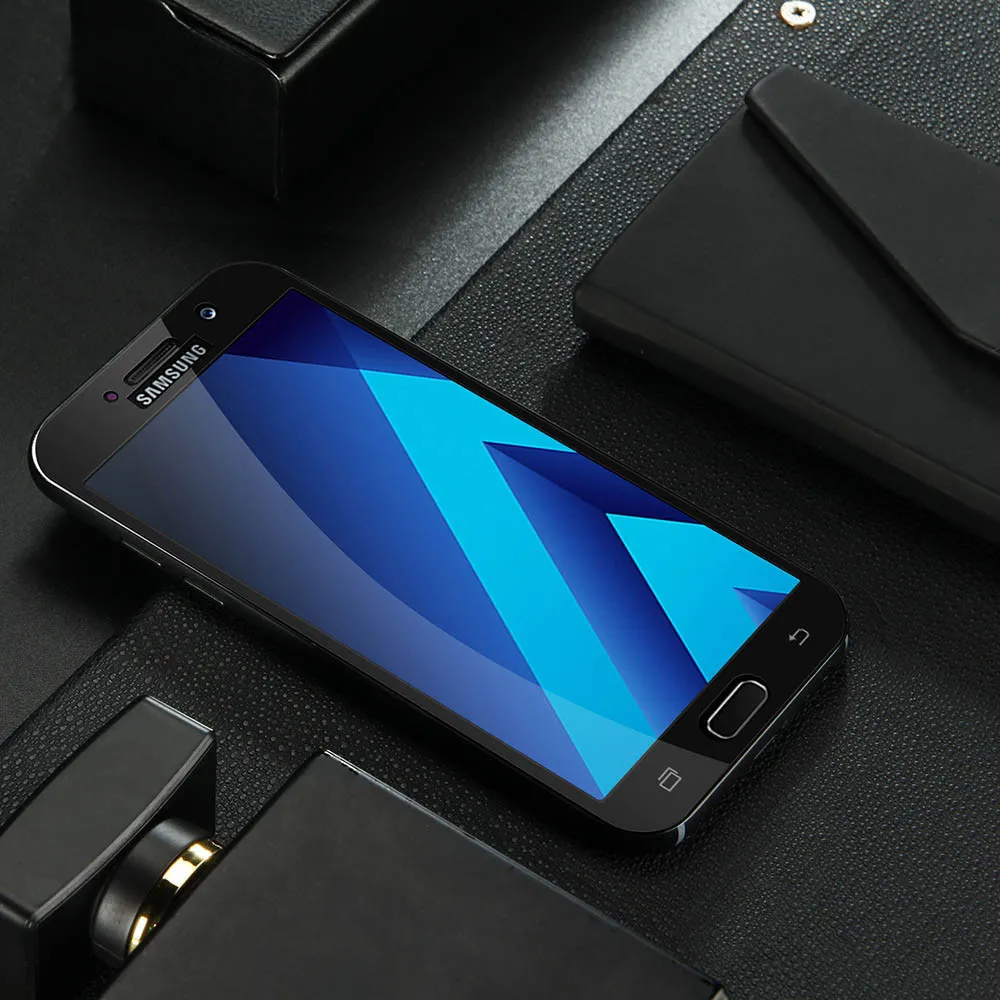 Защитное стекло закаленное 3D для Samsung Galaxy A3/A5/A7/A6/A8 Plus/A51/A71/A81/J2/J4 Core | Мобильные