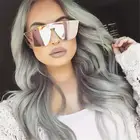 Розовые очки, модные зеркальные солнцезащитные очки, женские сексуальные брендовые дизайнерские очки, большие солнцезащитные очки, хипстерские прозрачные линзы, очки