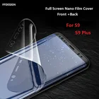Защитная пленка на весь экран для Samsung S9, Защитная пленка для Samsung Galaxy S9 Plus (не стекло), защитная пленка для экрана
