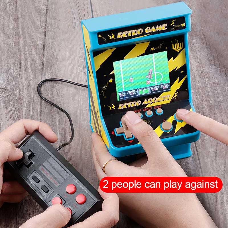 Двух игроков Ретро аркадная игра bittboy игры 8-битный игровой автомат Встроенный 256 игровая консоль мини Портативный портативная игровая приставка в подарок для детей игрушки