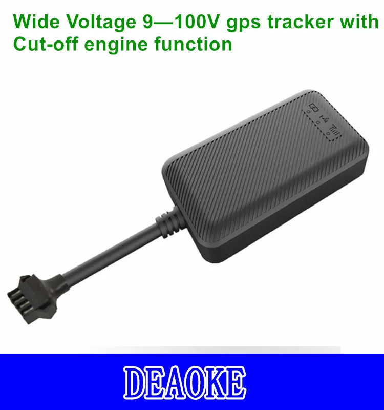 Автомобильный GPS/GPRS/GSM трекер для мотоцикла DEAOKE супер широкий диапазон напряжения