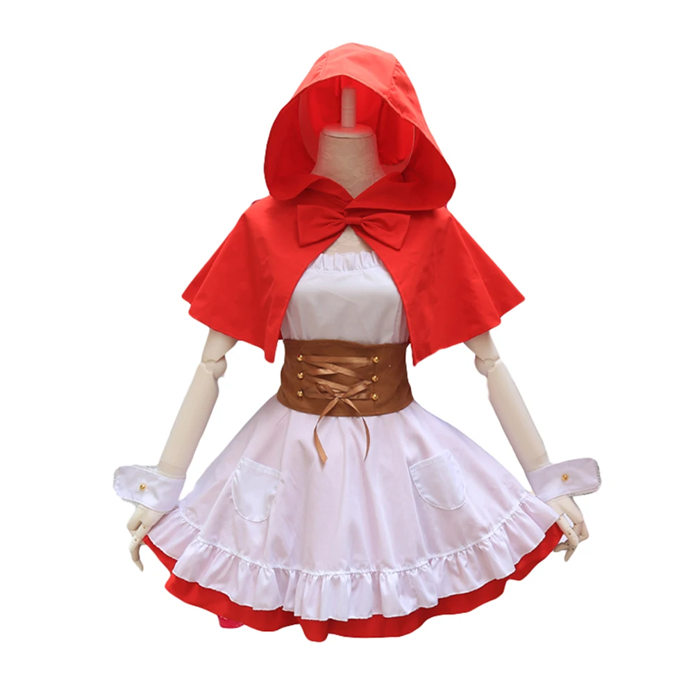 Brdwn RE Zero Life in a другой мир от Women Rem маленький красный капюшон для верховой езды