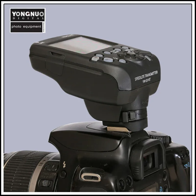 Yongnuo YN E3 RT TTL Радиоуправляемый триггер для вспышки Speedlite контроллер передатчика