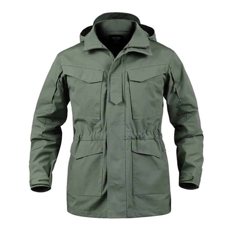 Men M65 UK US Waterproof Army Jackets Spring Autumn Tactical Military Quick Dry Jacket Hot Sell Multi-pocket Clothing | Мужская одежда